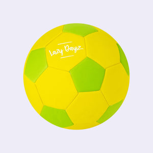 Inflated Contrast Color Neoprene Beach Soccerball